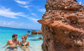 หมู่เกาะทะลุ, เกาะสิงห์, เกาะสังข์