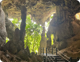 Day Tour: Ao Luak, Religion + Waterfall + Sea Caves + Jungle Walk Day Tour: Ao Luak, Religion + Waterfall + Sea Caves + Jungle Walk