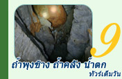 ทัวร์เต็มวัน ถ้ำพุงช้าง ถ้ำคลัง และน้ำตก