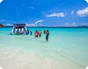 Double Tops: 3 วัน 2 คืน เกาะพยาม กาะนาวโอพี Double Tops: 3 วัน 2 คืน เกาะพยาม กาะนาวโอพี